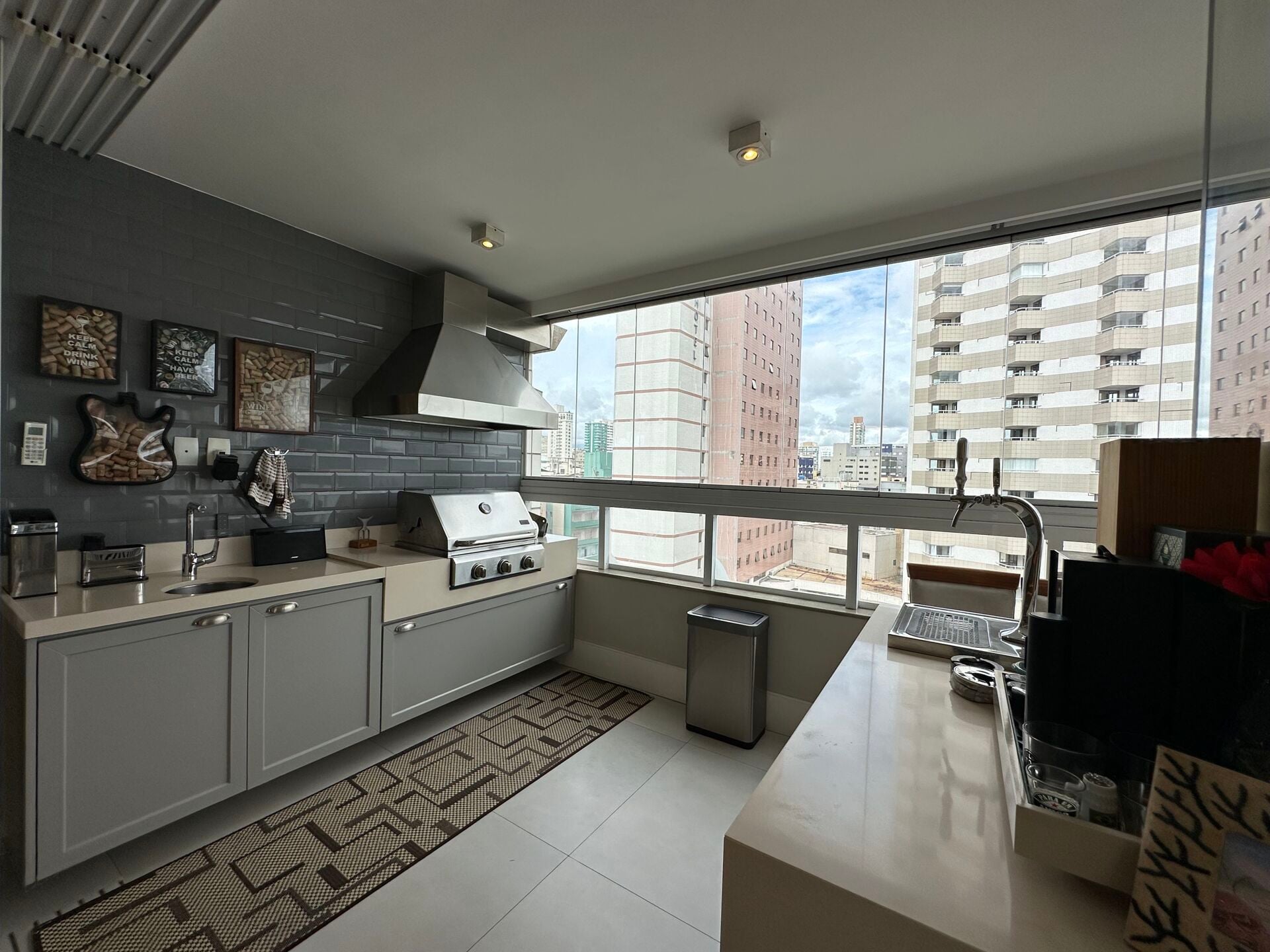 Apartamento 121 · 3 dorm. — Varanda gourmet
