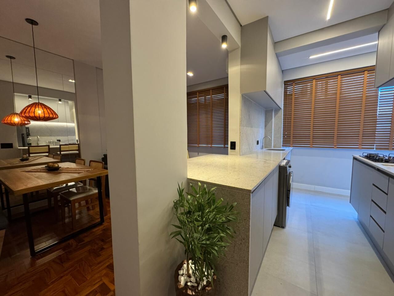 Apartamento 910 · 1 dorm. — Sala de jantar
