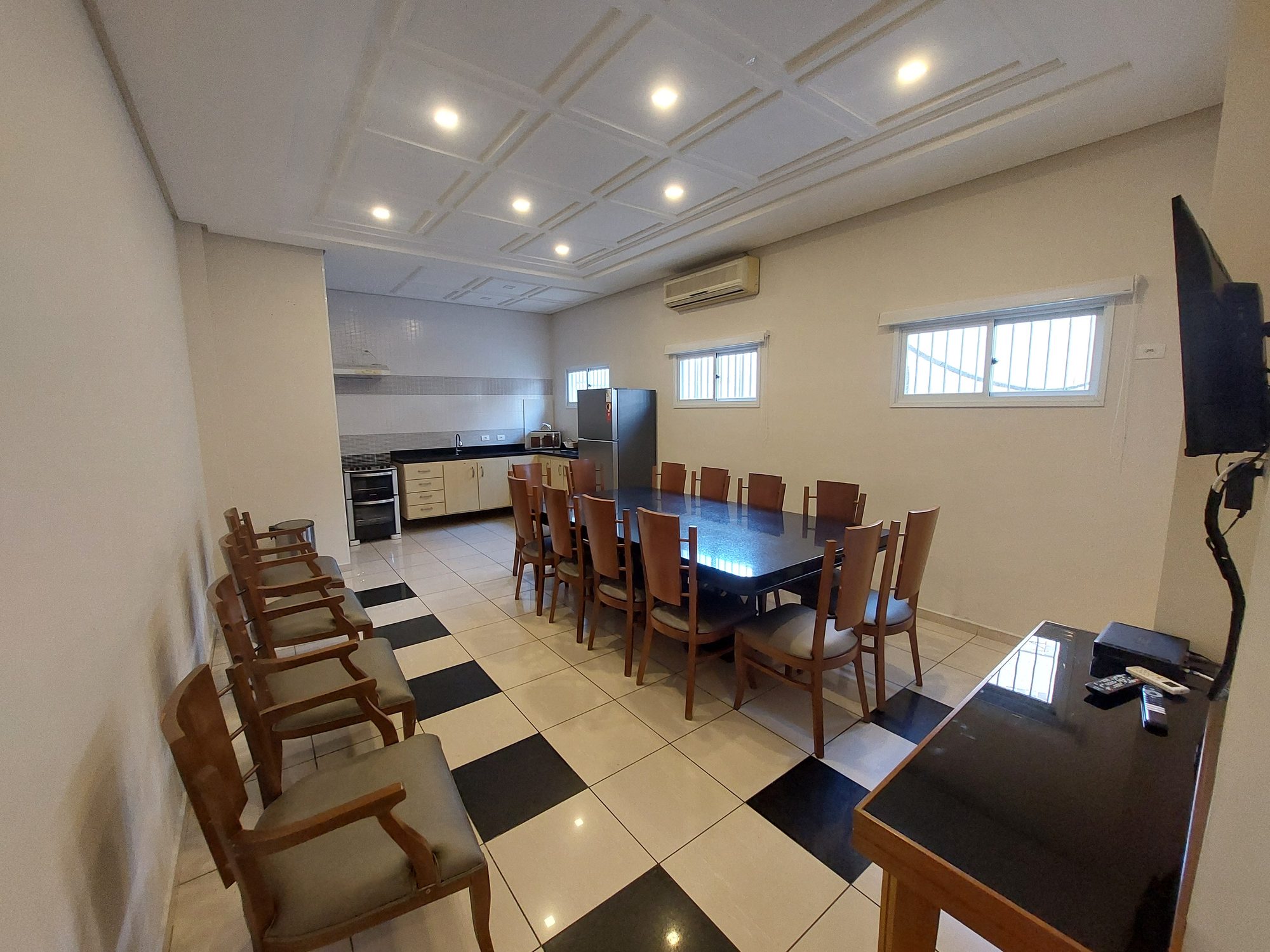 Apartamento · 3 dorm. — Sala de festas