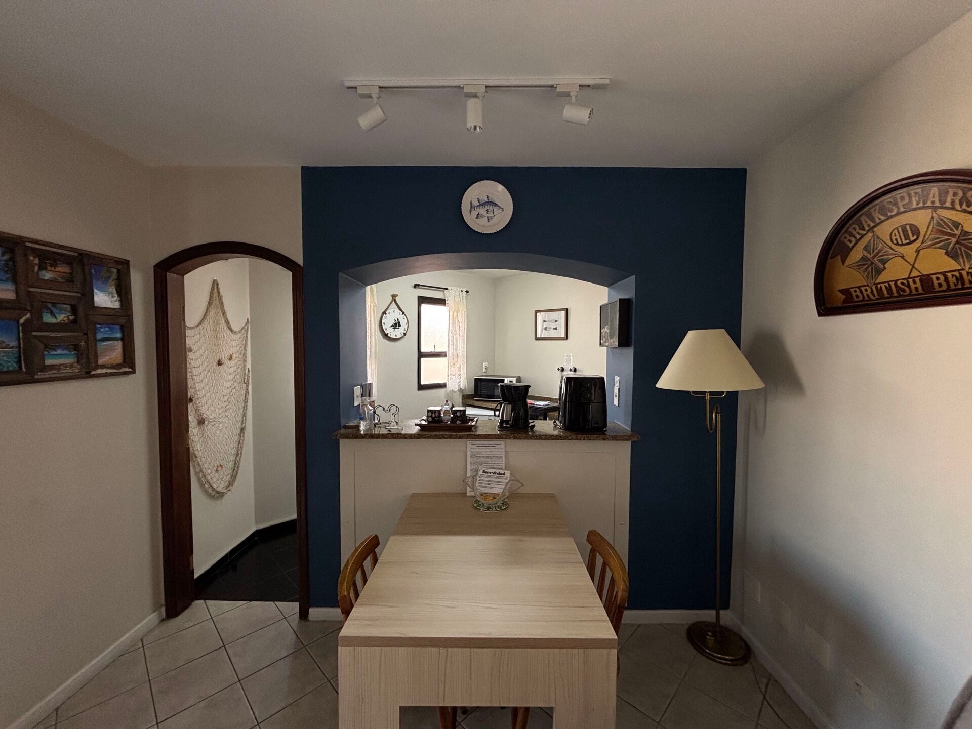 Flat · 1 dorm. — Sala