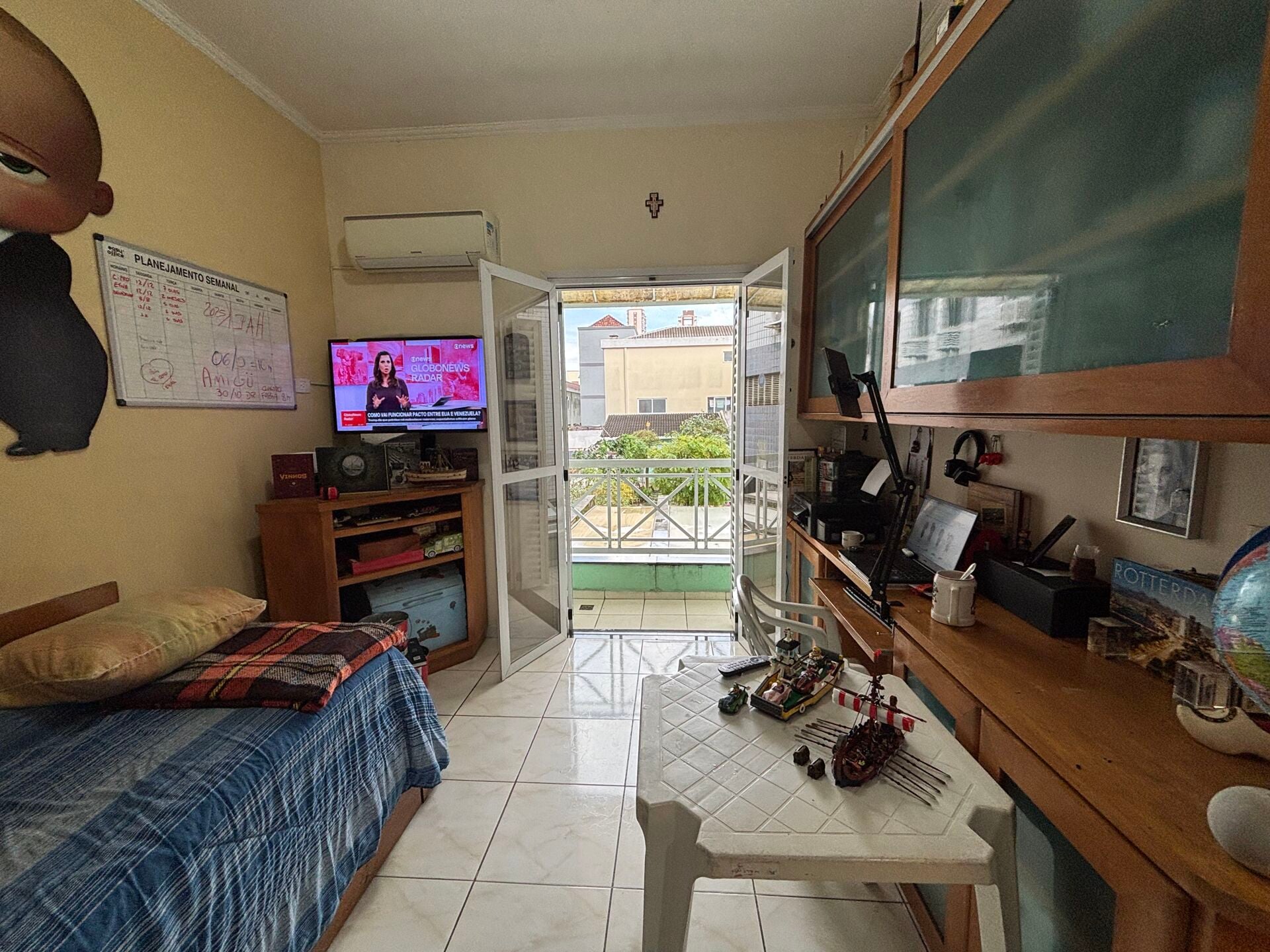 Casa com edícula · 3 dorm. — Quarto 2