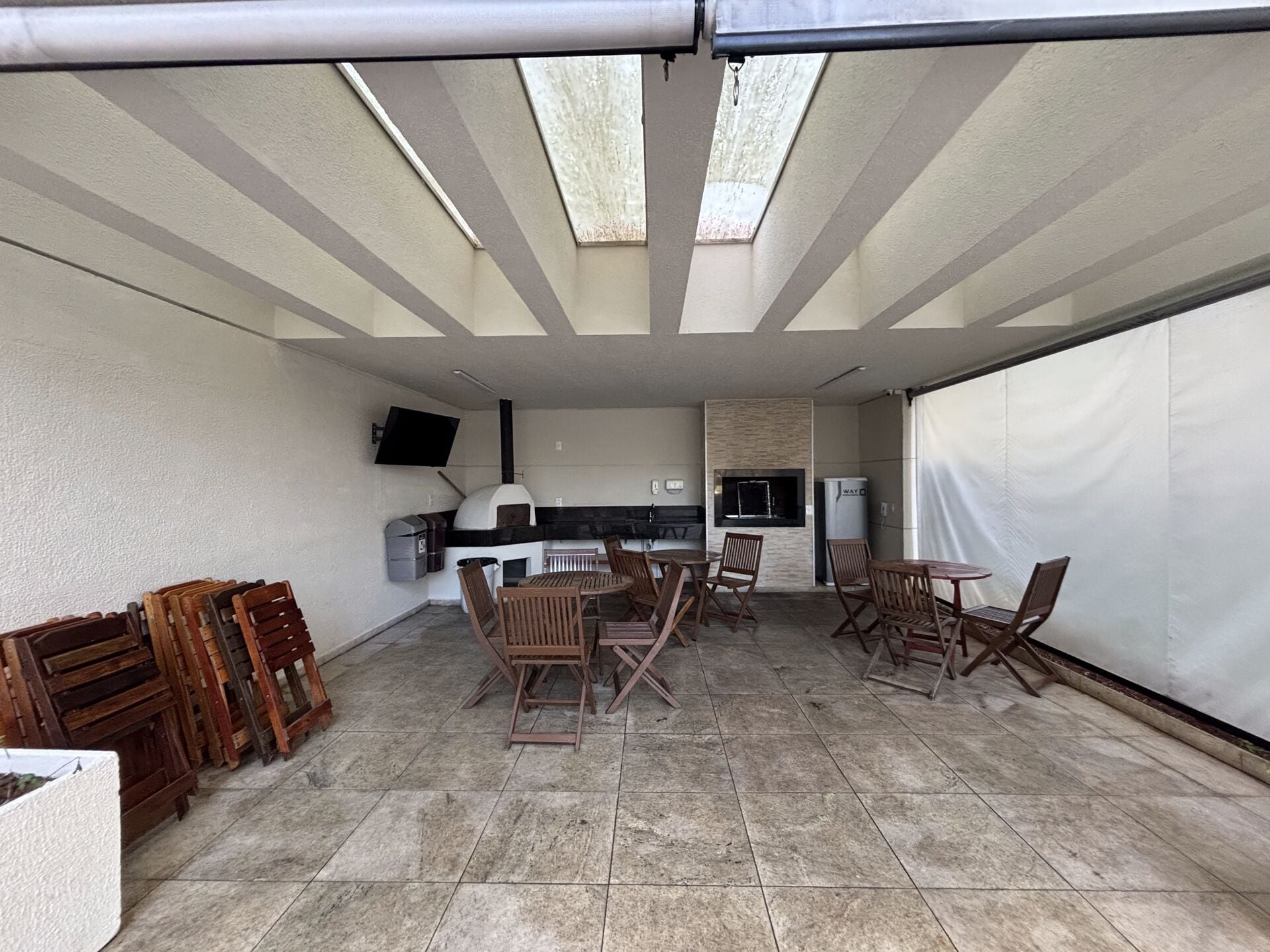 Apartamento Garden · 2 dorm. — Sala de festas