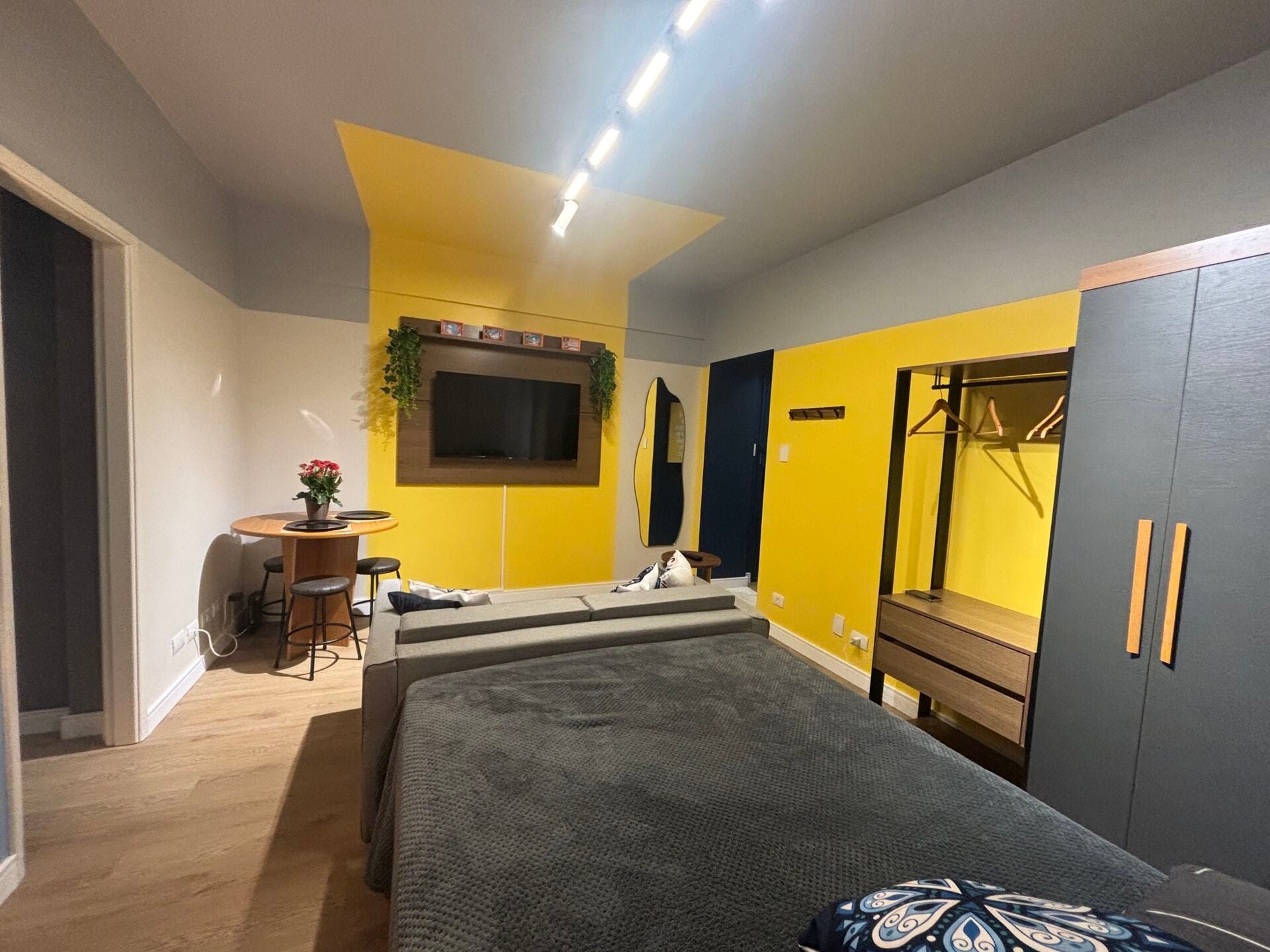 Apartamento kitnet 33 · 1 dorm. — Quarto