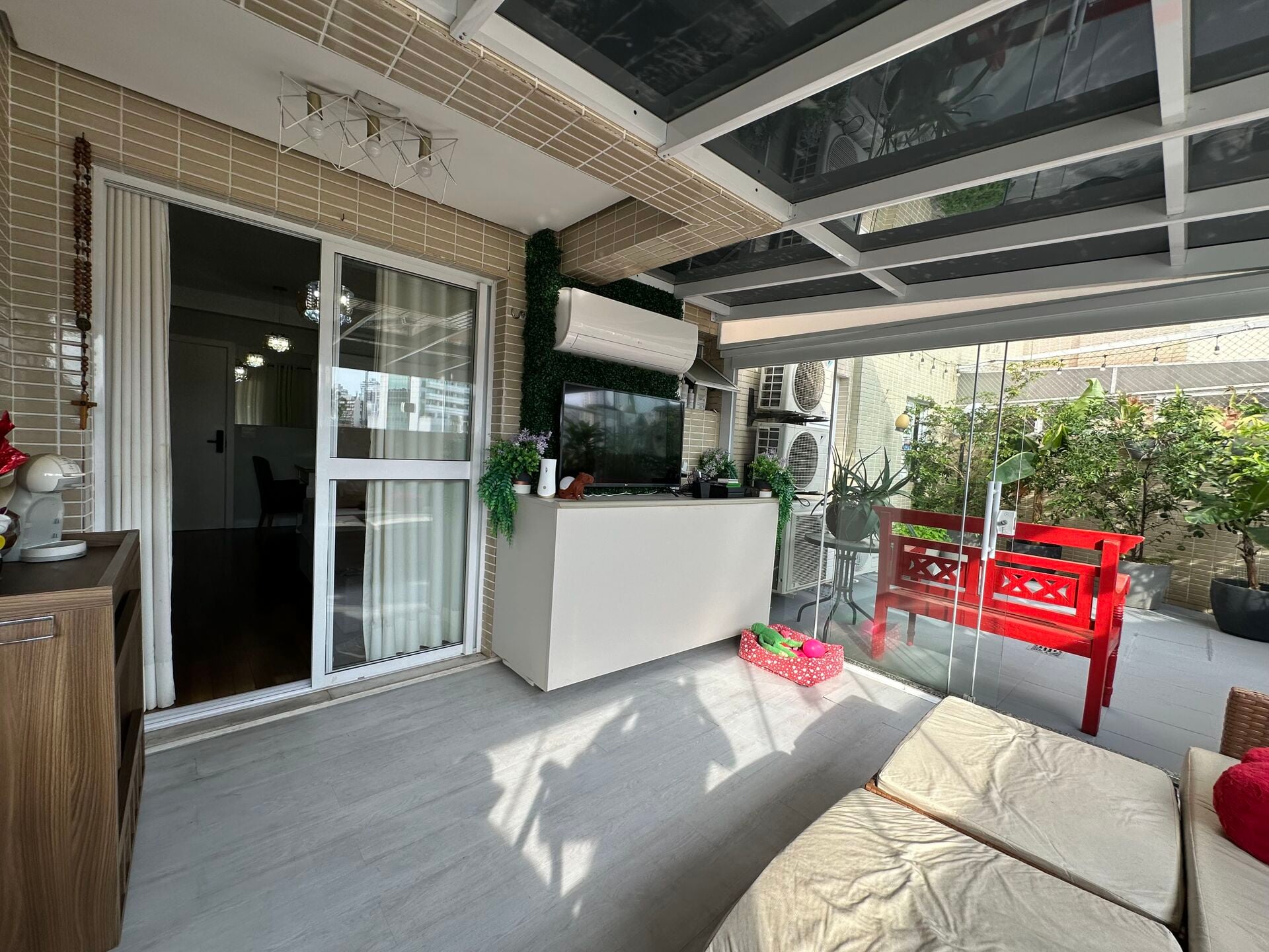 Apartamento Garden · 2 dorm. — Varanda
