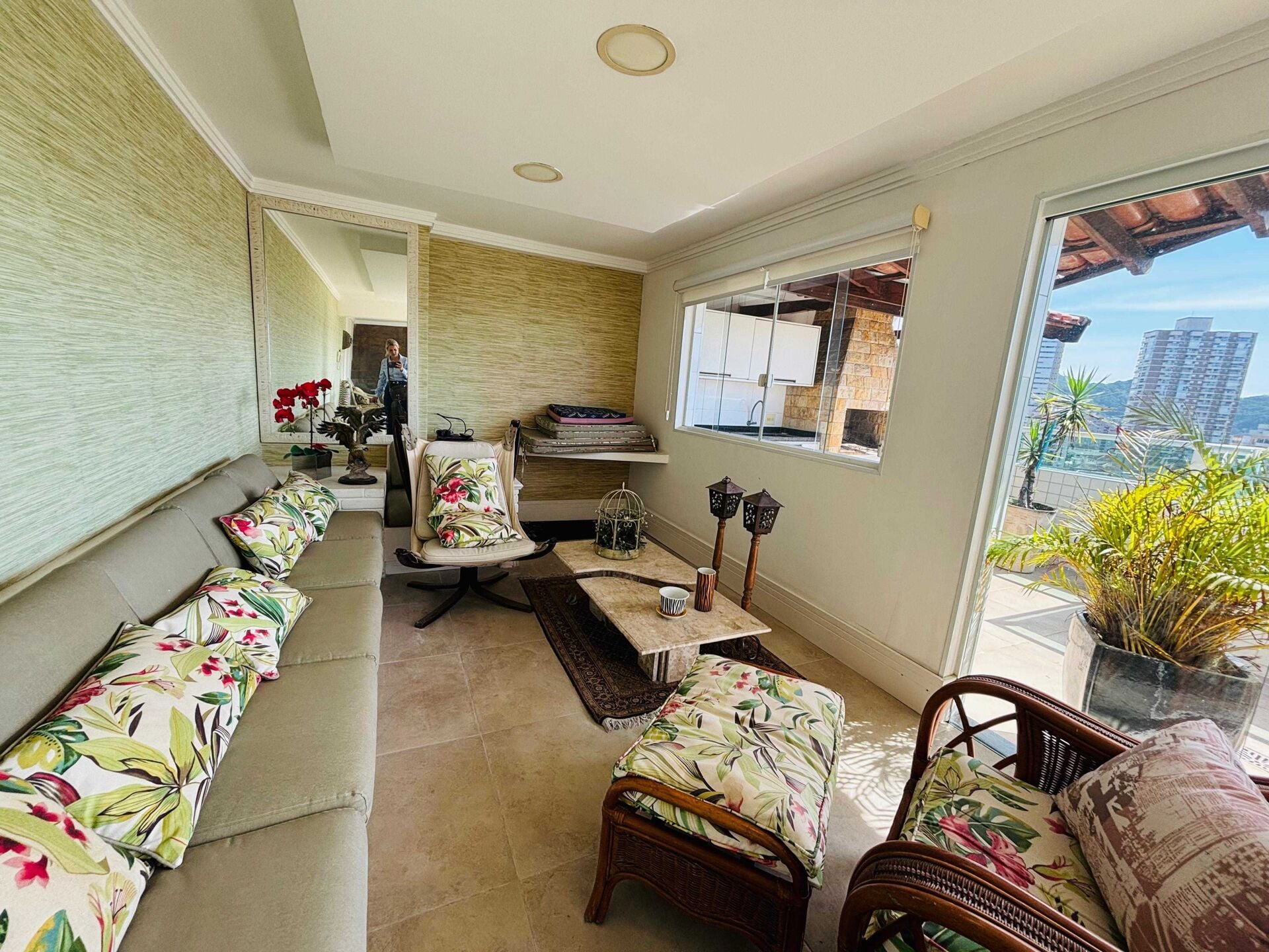 Cobertura duplex · 3 dorm. — Sala de tv
