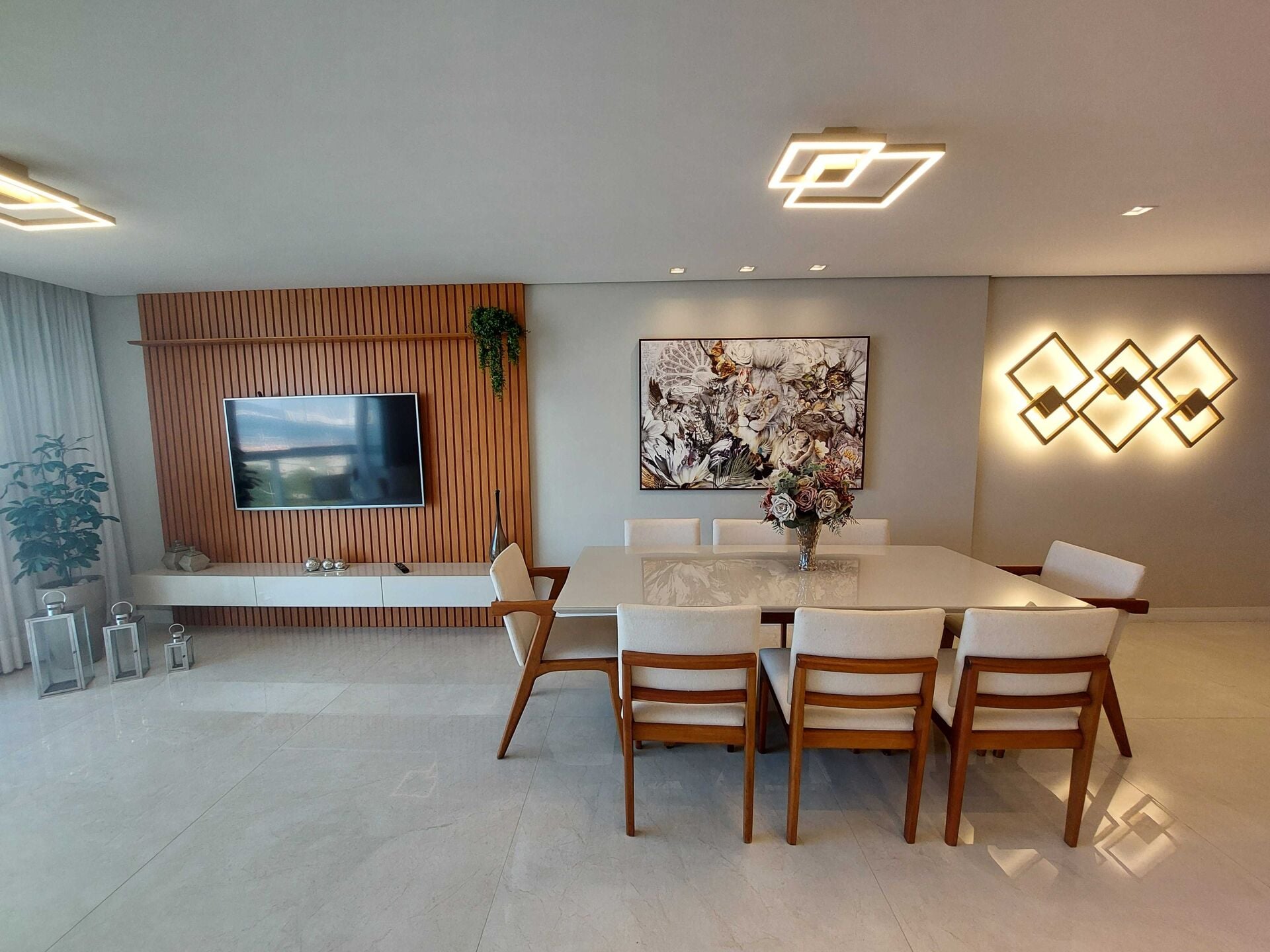 Apartamento · 3 dorm. — Sala de jantar