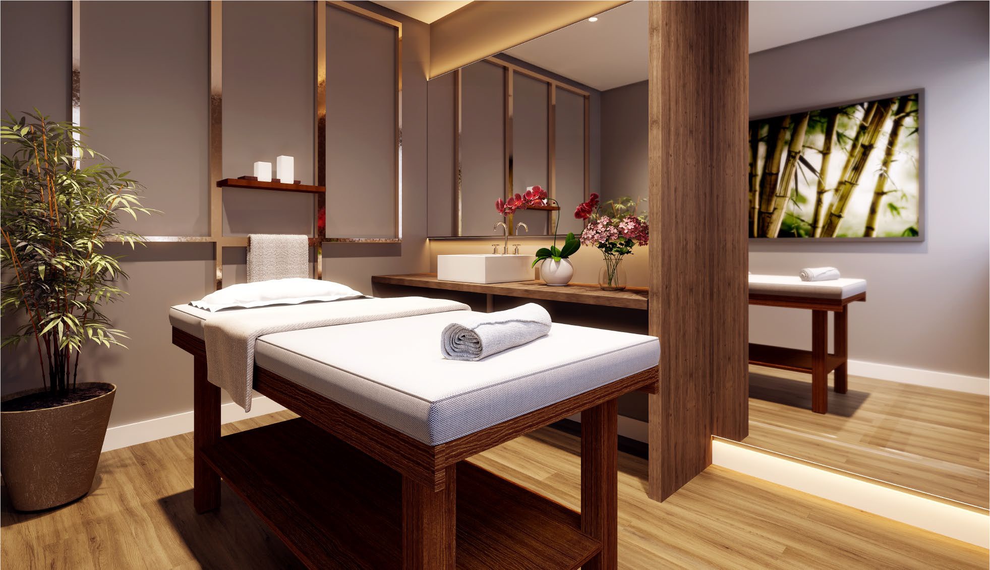 Lazer · Massage space