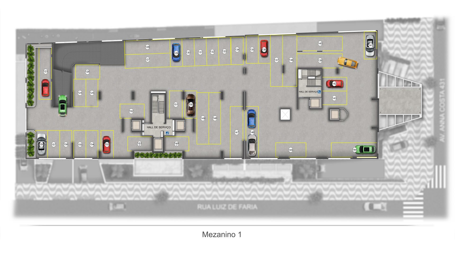 Planta · Mezanino 1