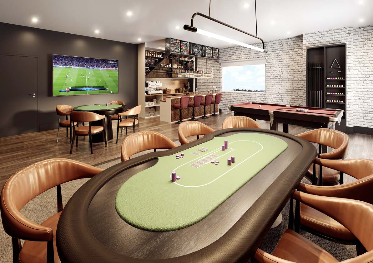 Lazer · Salão de jogos adulto, poker space e sport bar