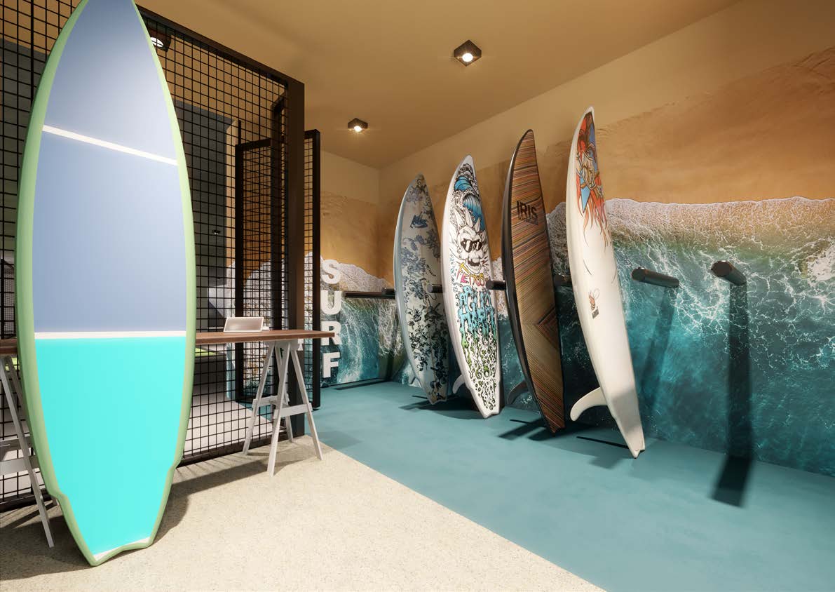 Lazer · Surf space