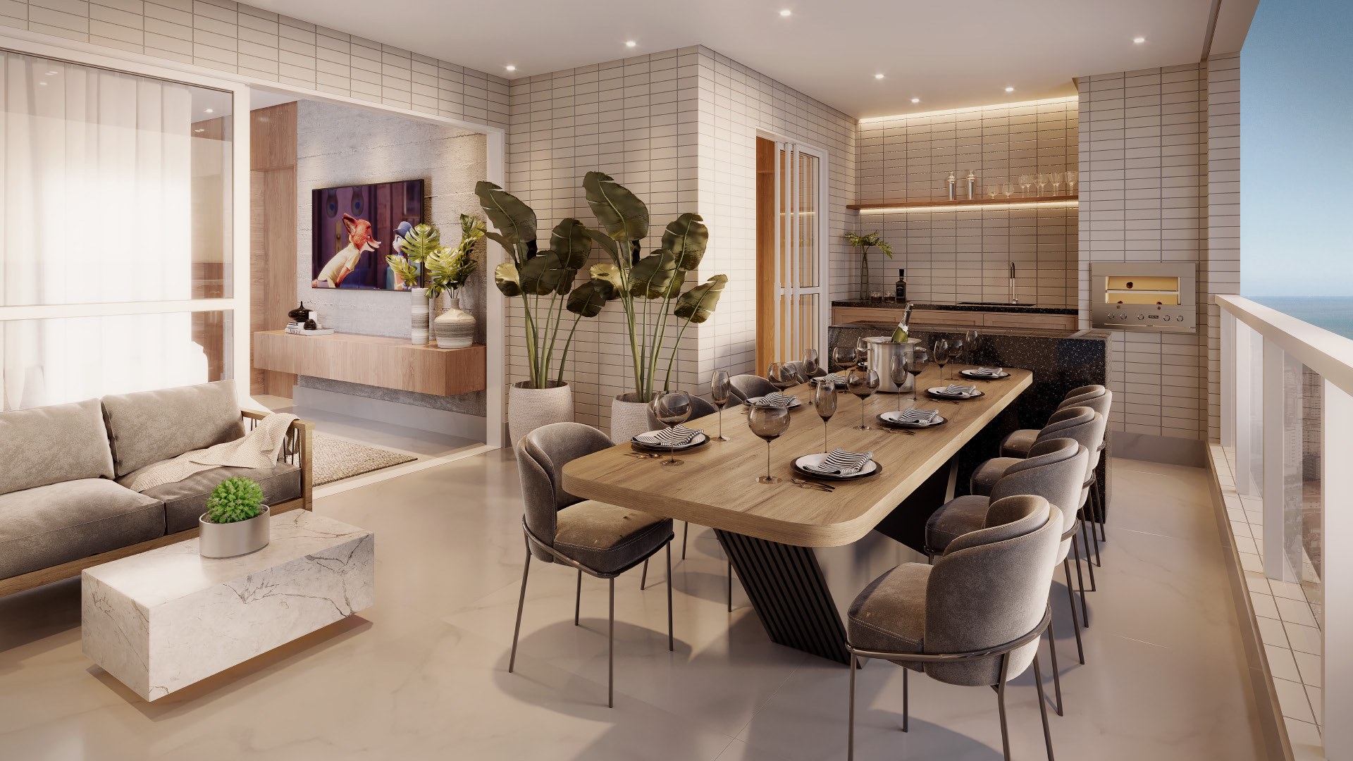 TIPOLOGIA 3 SUITES 126,85 m2 · 04-terraco-p43