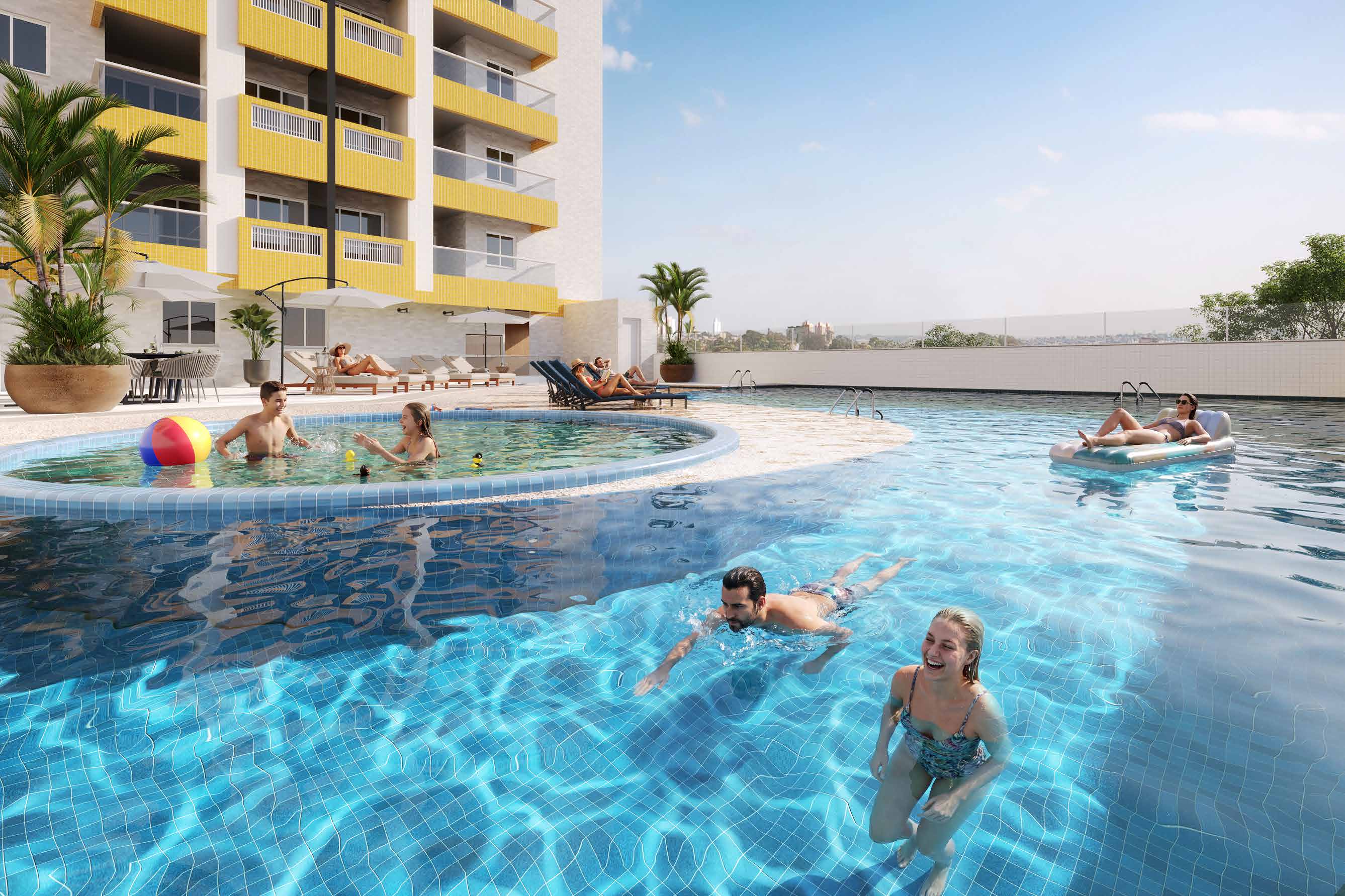 Lazer · Piscina adulto e infantil