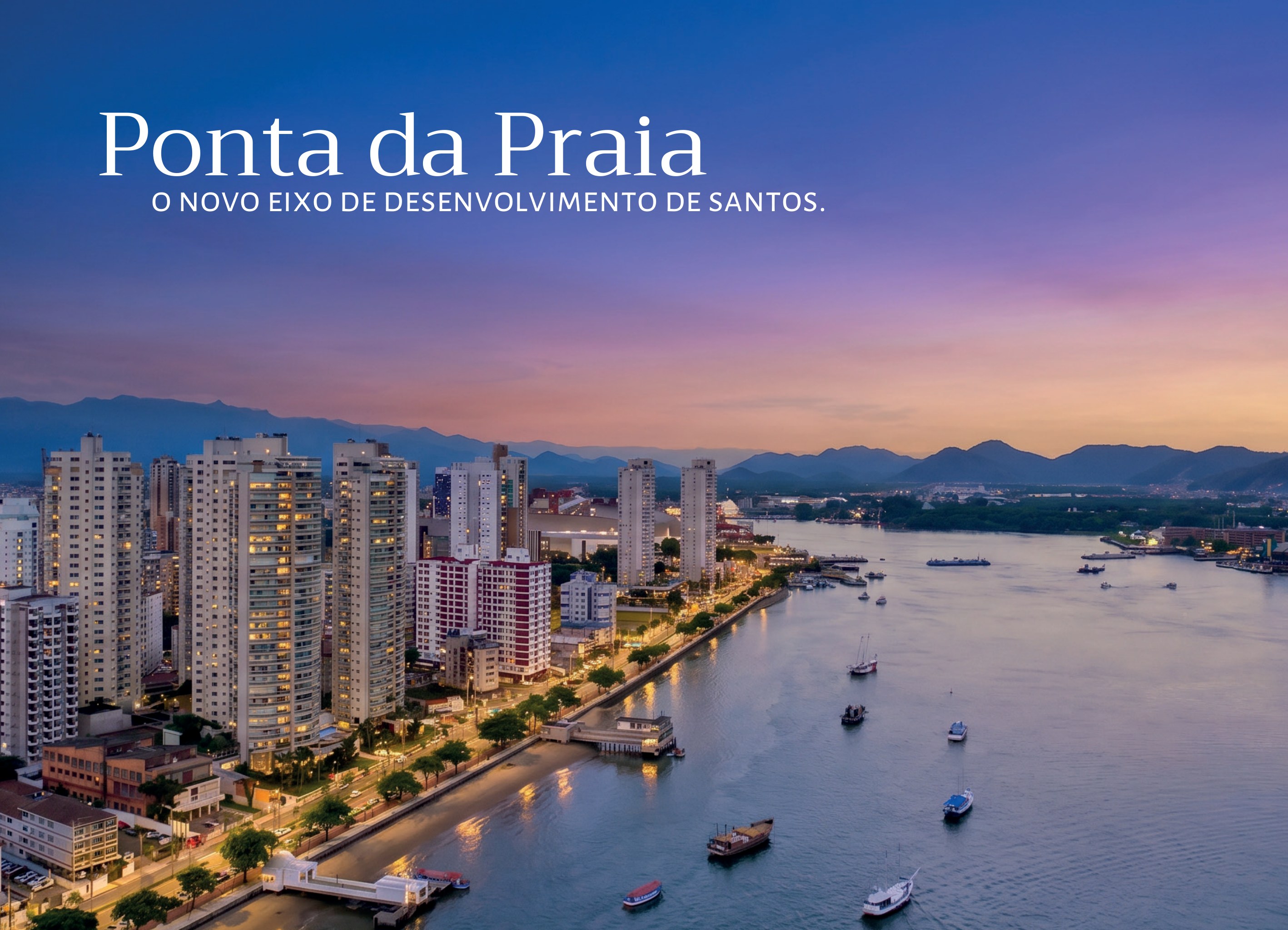 Localização · Ponta da Praia (vista aérea)
