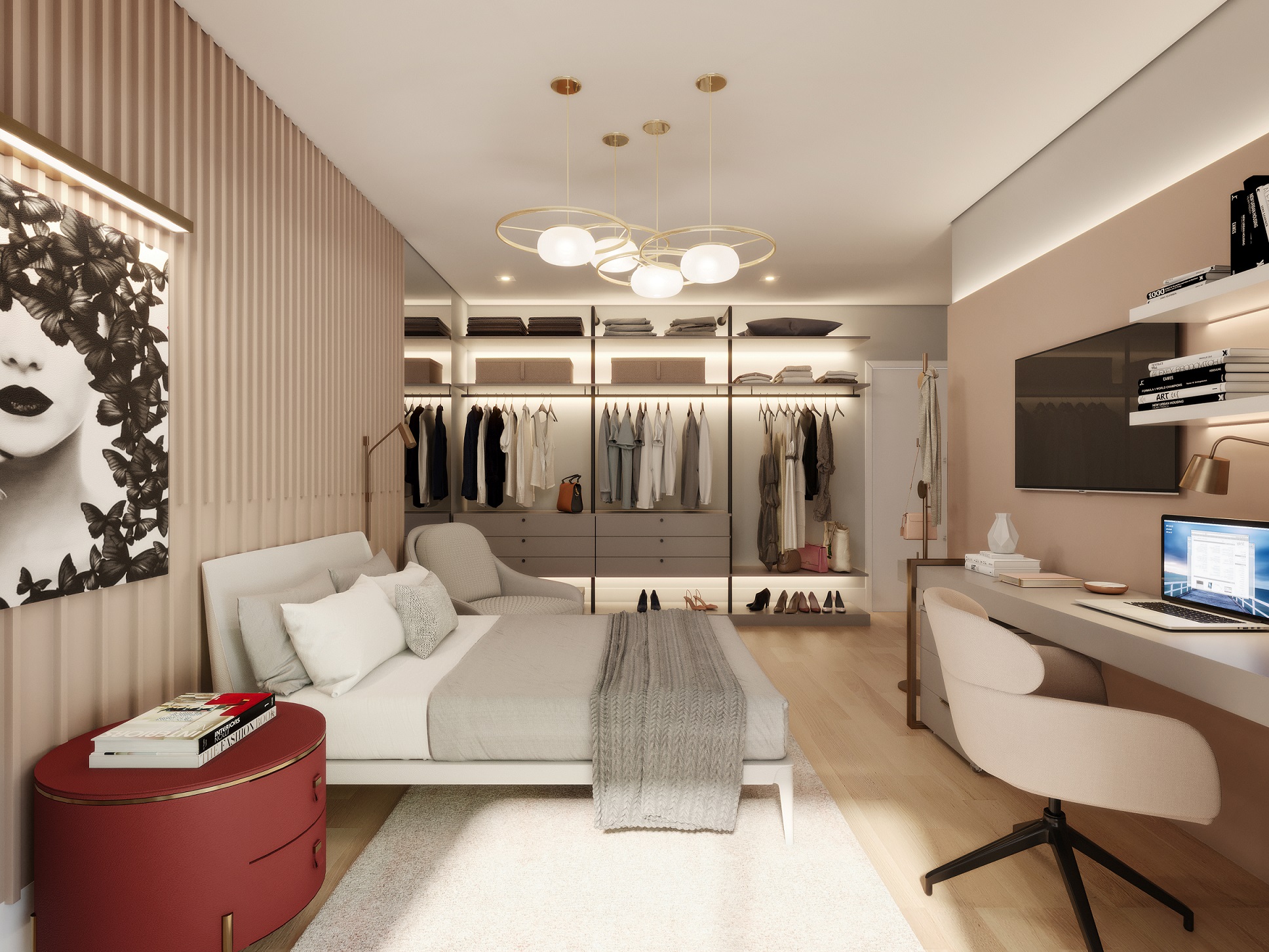COB 301,50m² · SUÍTE MENINA