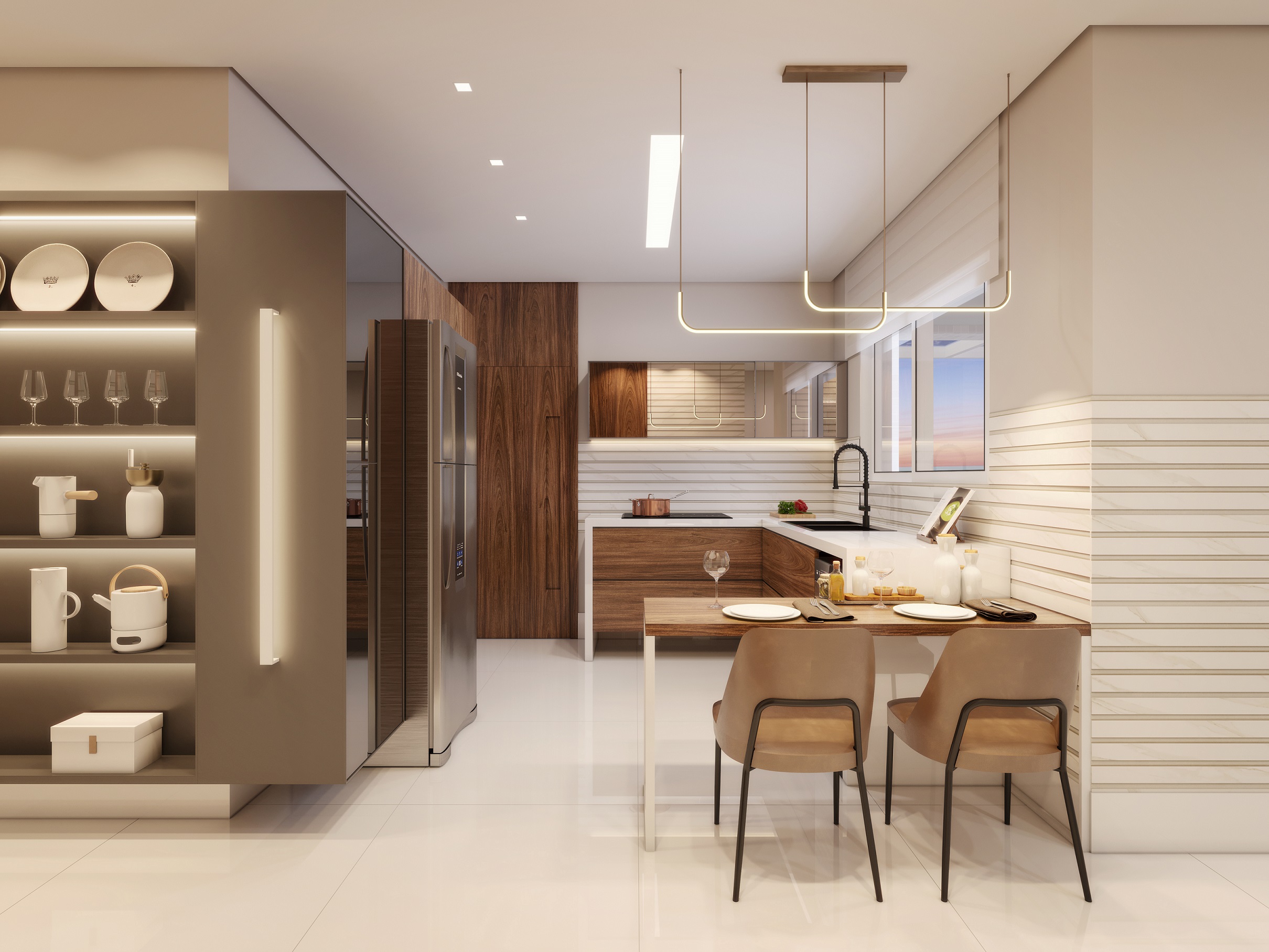 COB 214,36m² · COZINHA