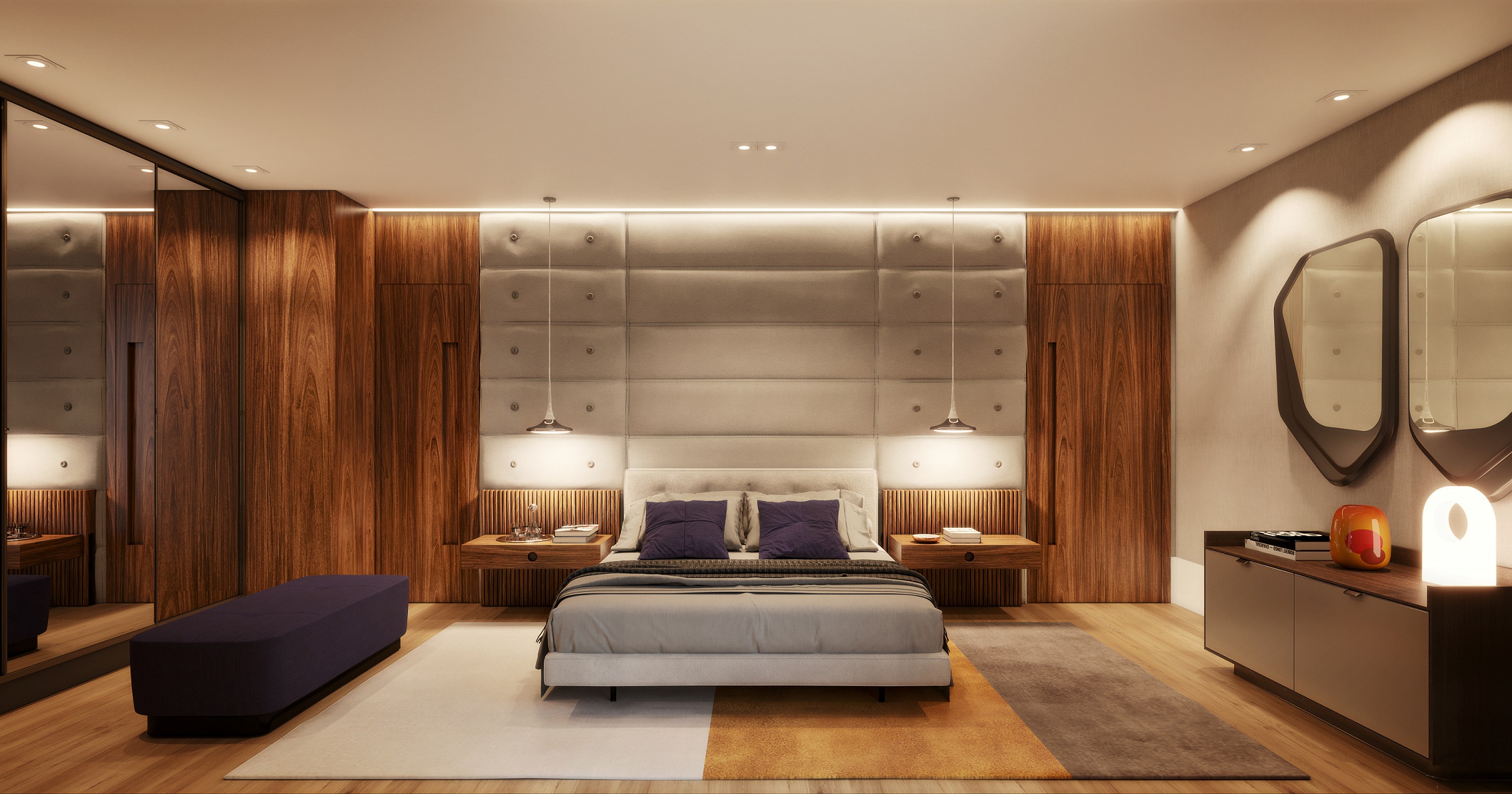 COB 214,36m² · SUÍTE CASAL 1