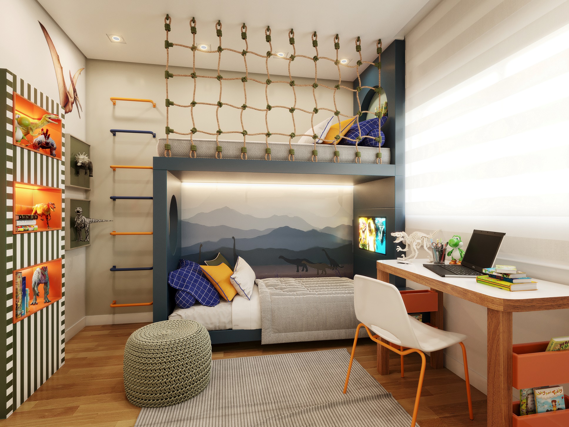 COB 214,36m² · SUÍTE MENINO