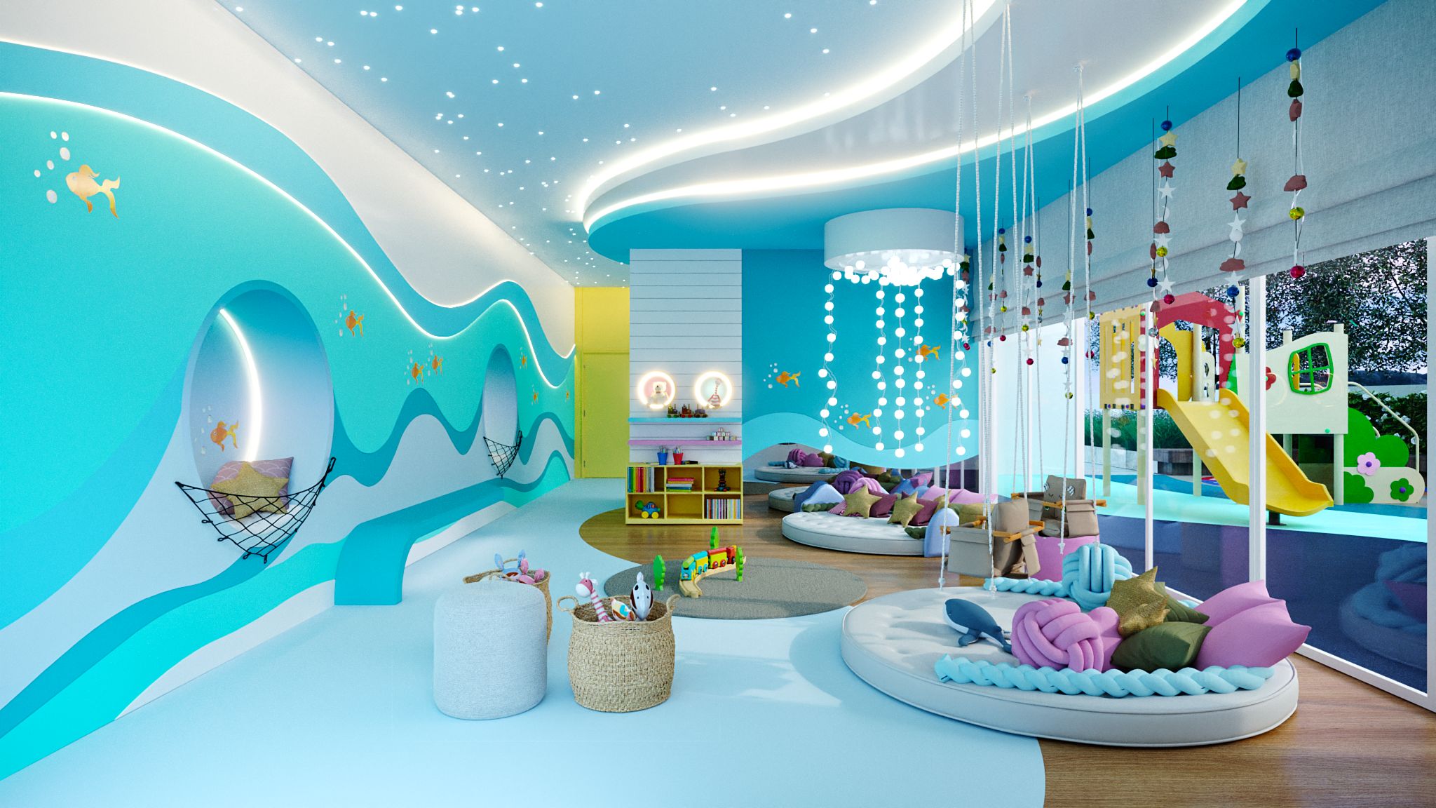 ÁREAS COMUNS · ESPAÇO BABY