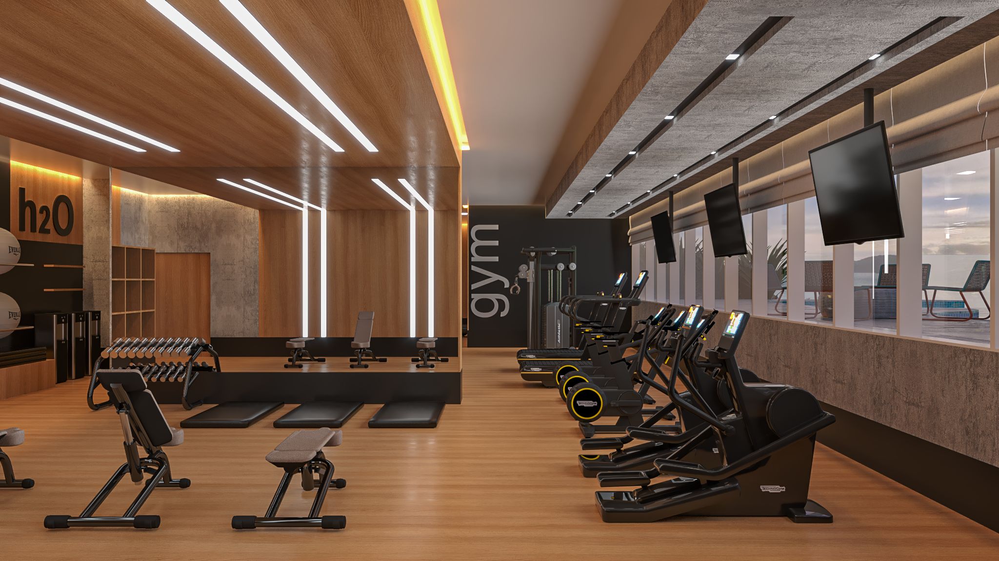 ÁREAS COMUNS · FITNESS 1