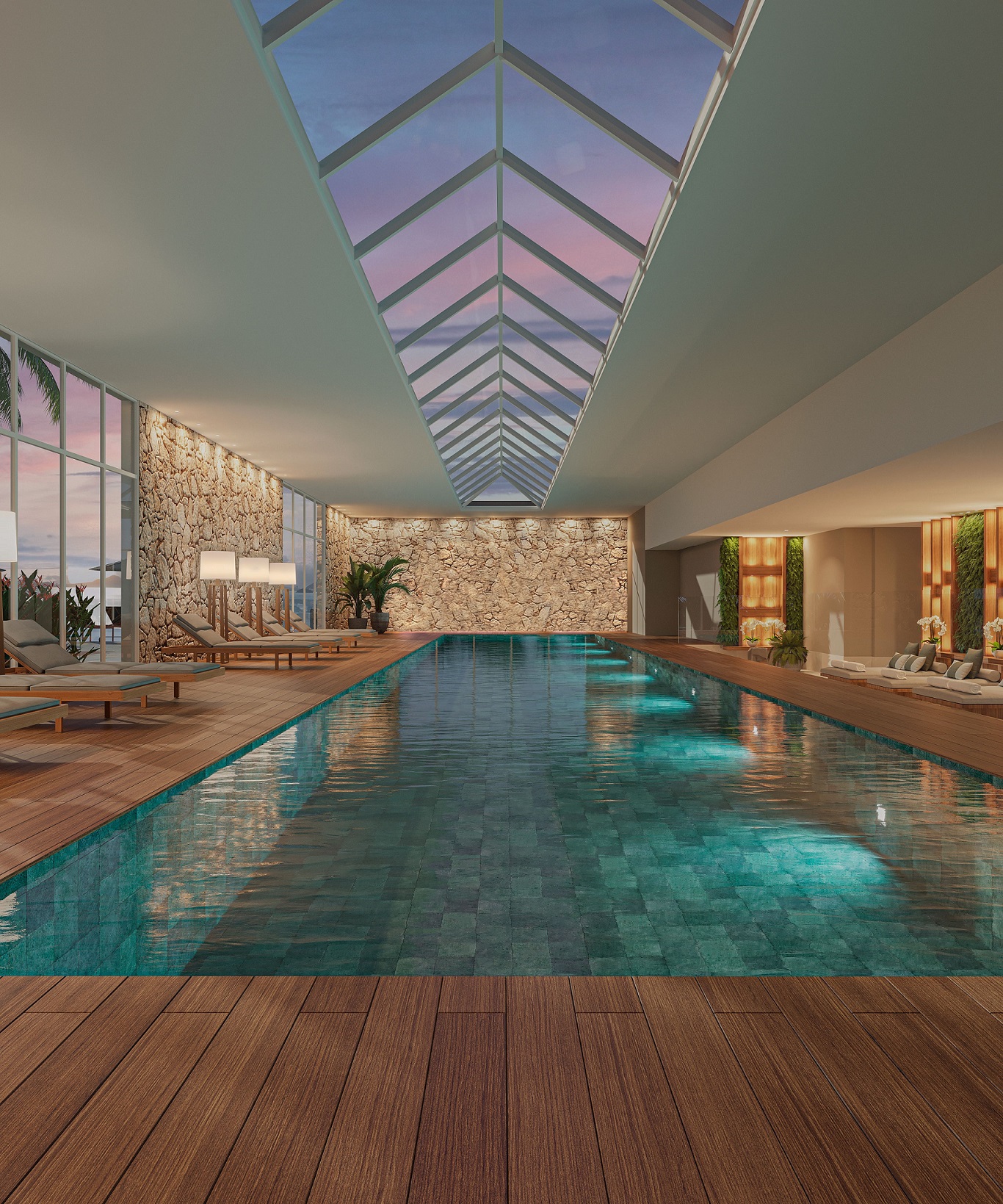 ÁREAS COMUNS · PISCINA INTERNA