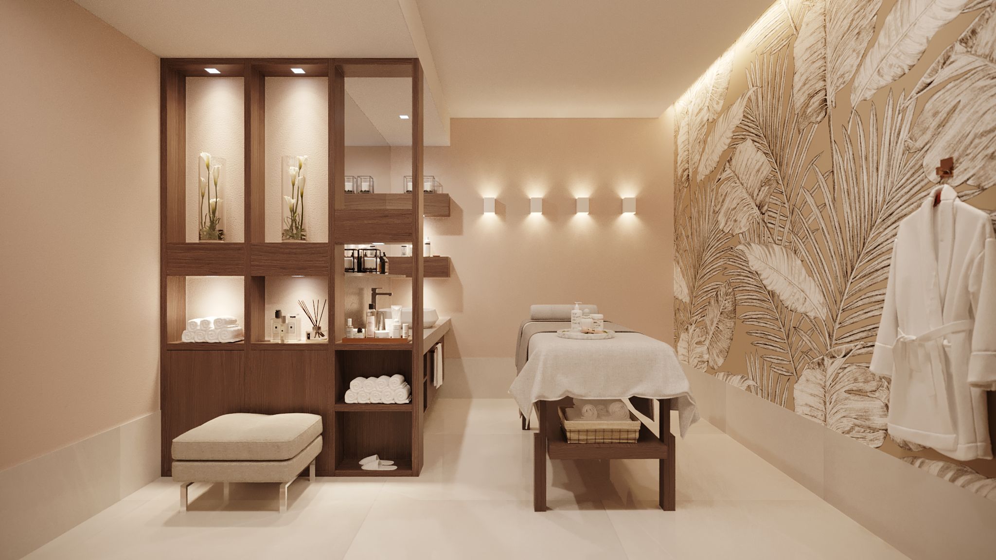 ÁREAS COMUNS · SALA MASSAGEM