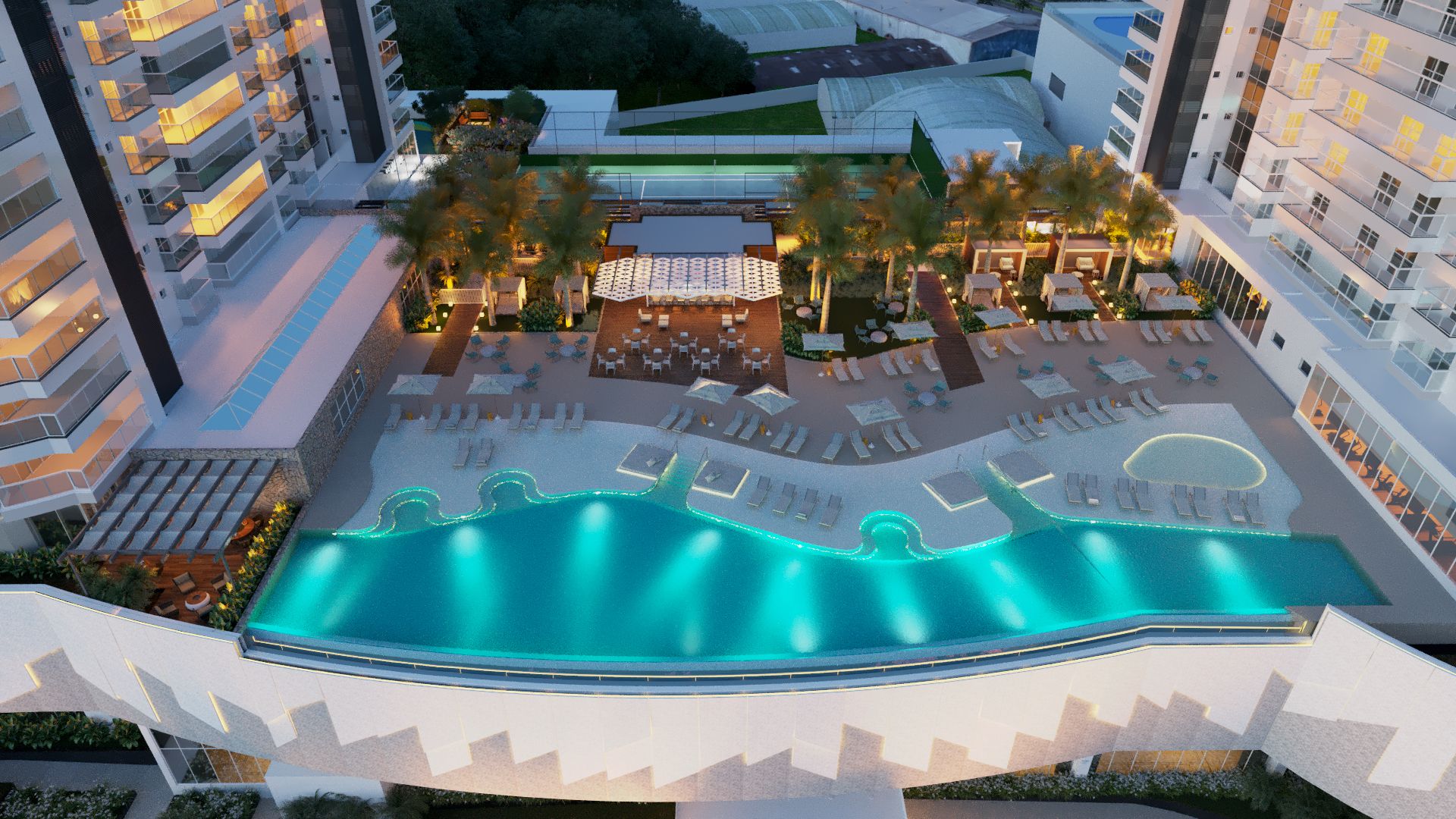 FACHADA · PISCINA 2
