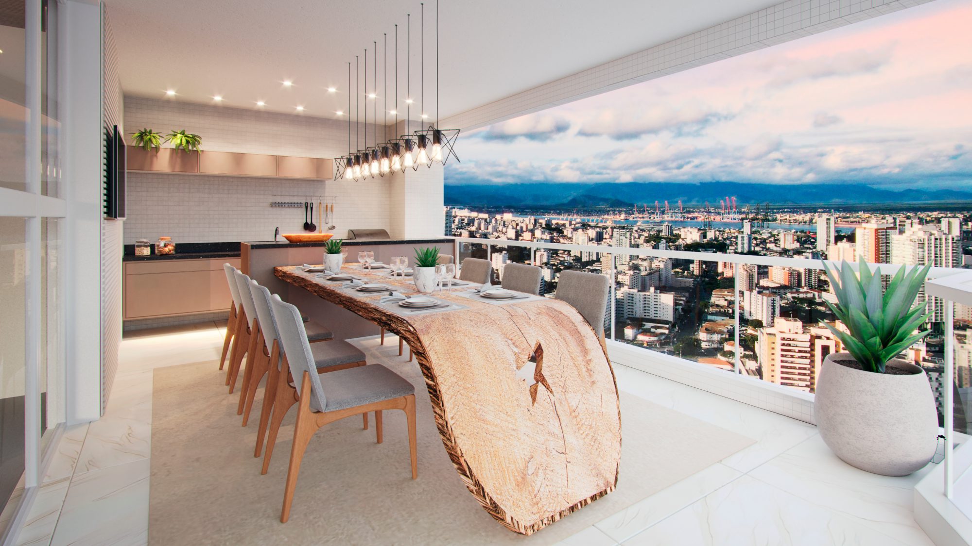 290 m² · VARANDA GOURMET 1 - PAC