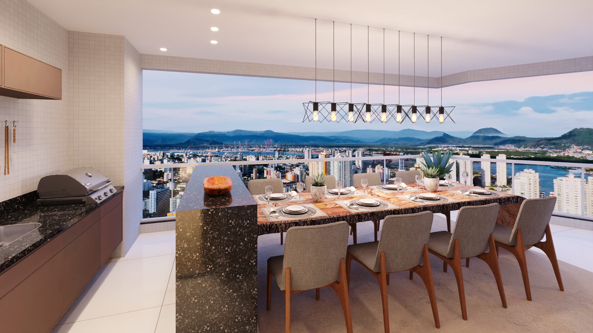 290 m² · VARANDA GOURMET 3 - PAC