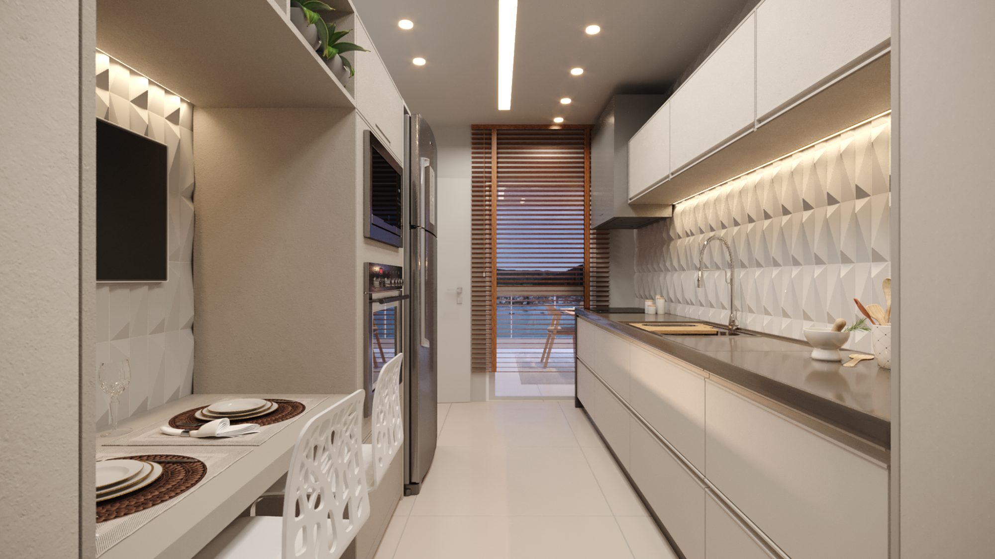 227 m² · COZINHA