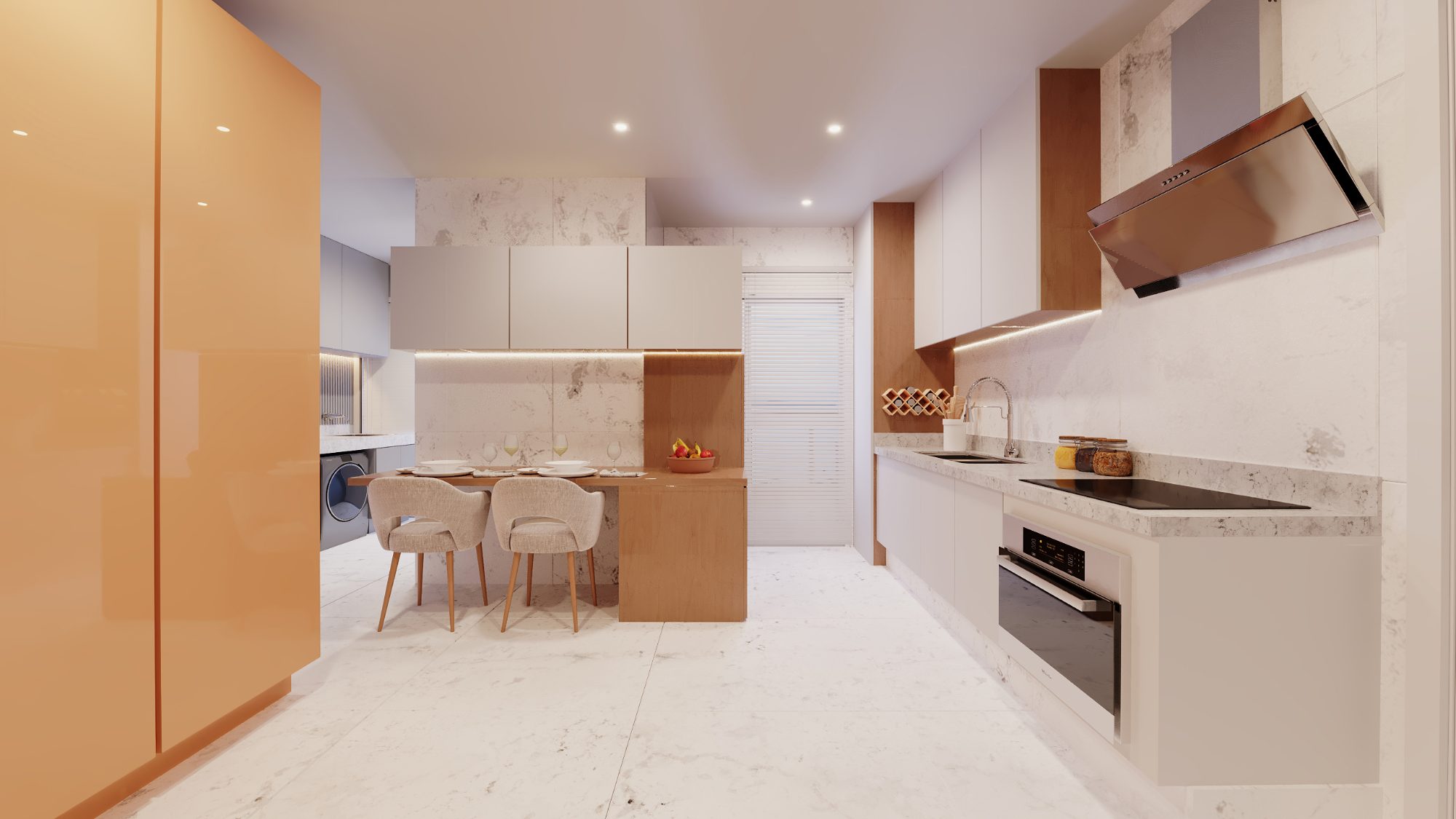 218 m² · COZINHA