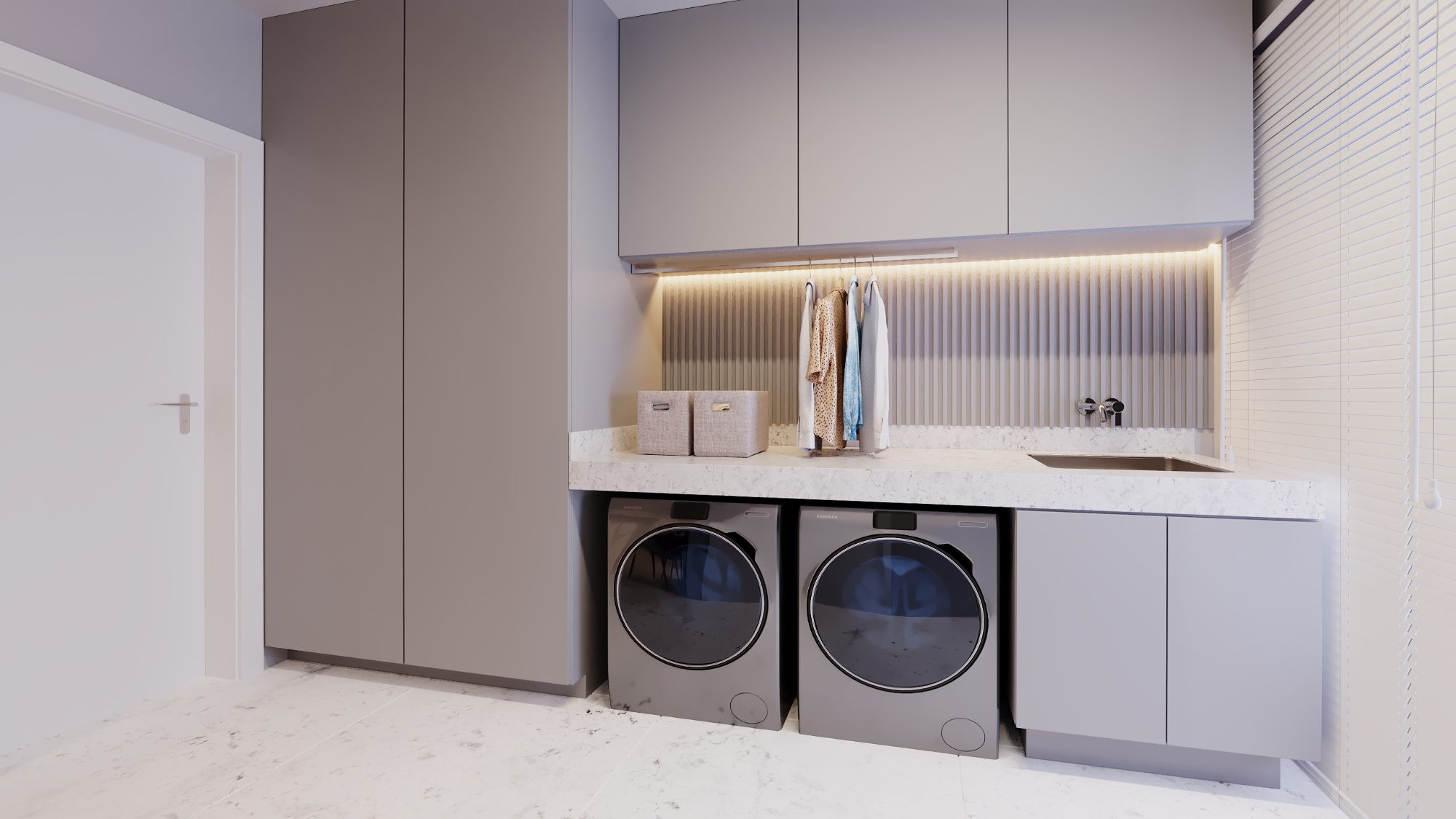 218 m² · LAVANDERIA