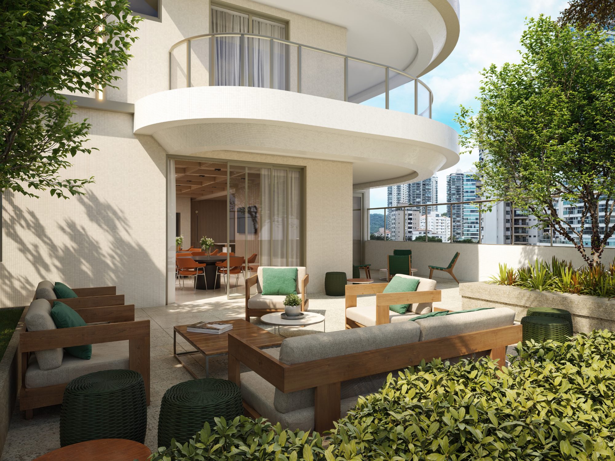 EXTERNAS · LOUNGE SALÃO DE FESTAS