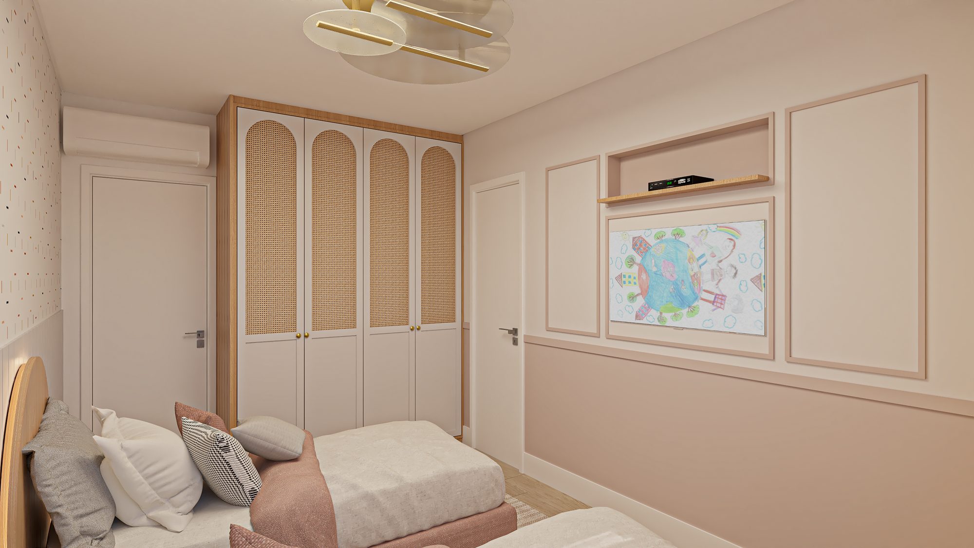 Decorado Final 1 — Quarto Menina 001