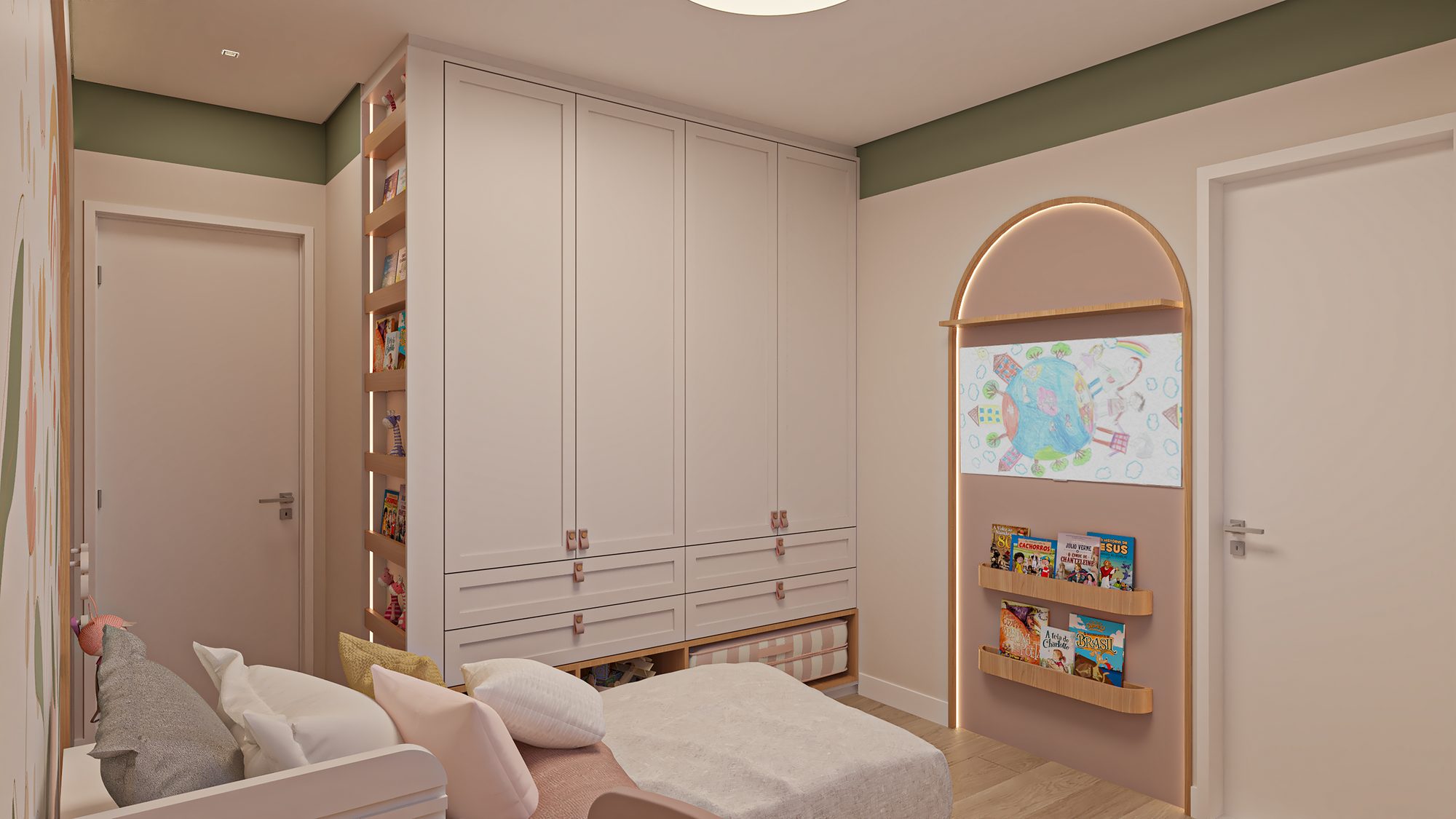 Decorado Final 3 — Quarto Menina 001